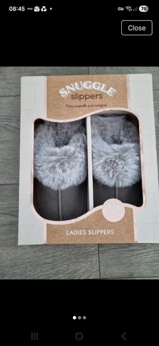 Brand new snuggle slippers - new,