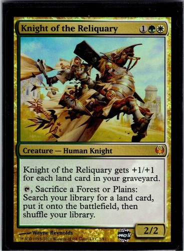 Knight the reliquary foil - the,