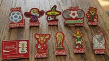 Official Coca Cola 10 Pin Set