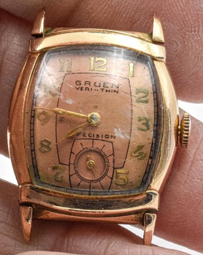 Vintage swiss gruen rose - gruen,