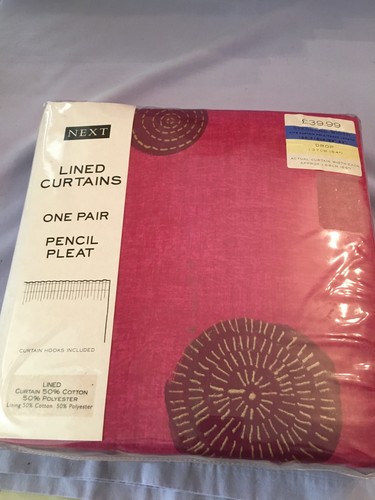 Bnwt next curtains length - curtains,
