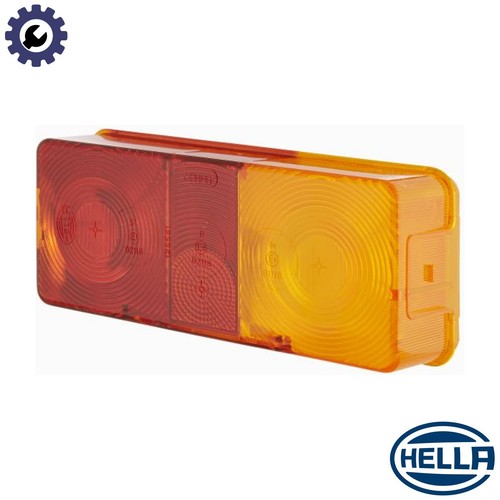 Lens tail light - lens, 9el