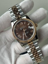 Seiko Mod - Date Two Tone Rose Gold | Travel Case | NH35 Automatic|36mm Sapphire