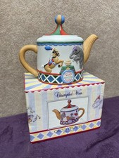Christopher Wren Circus Teapot – Staffordshire Tableware England – Fine China