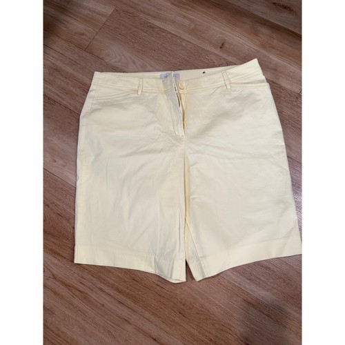 Talbots womens yellow chino - talbots,