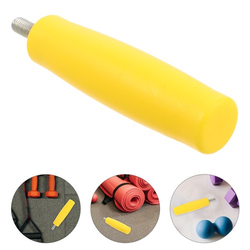 Yellow weight lifting - weight,