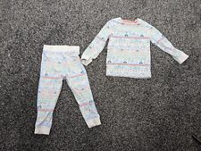 Marks and Spencer baby boy teal mix size 18-24m christmas pyjamas set