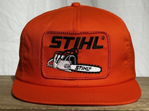Vintage stihl chainsaw orange - chainsaw,