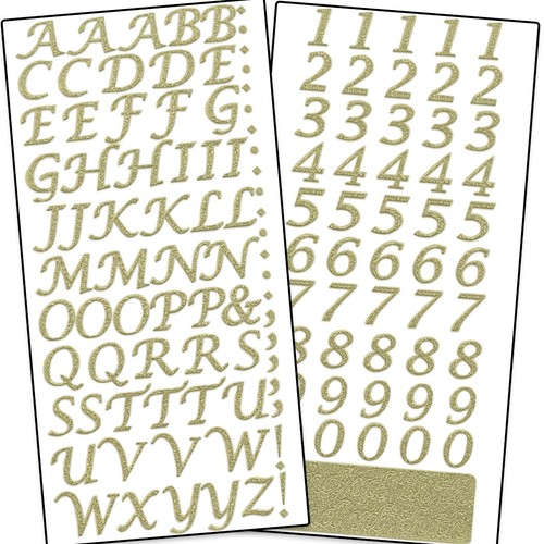 Self adhesive stick - self, glitter