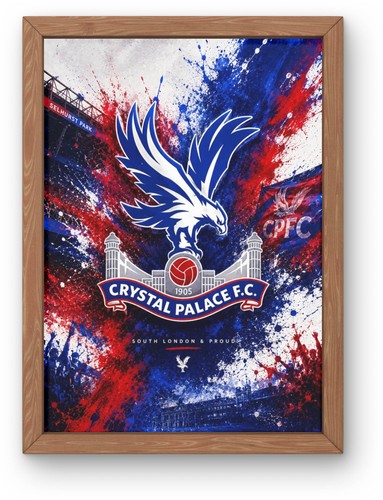 Crystal palace poster - a4,
