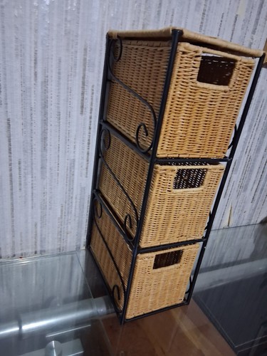 Drawer wicker storage unit - drawer,