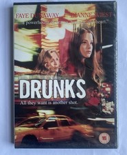 Drunks DVD starring Faye Dunaway - New and Sealed - Free P&P