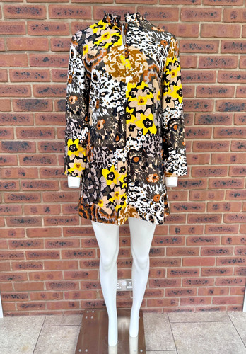 Vintage floral mini - vintage, 60,