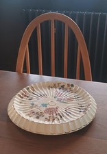 Antique Cheese Plate - Floral