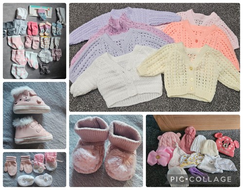 Baby bundle hand knitted - baby,