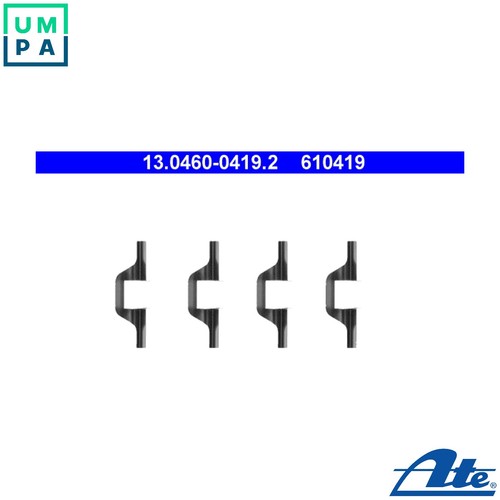 Accessory kit disc - disc, brake