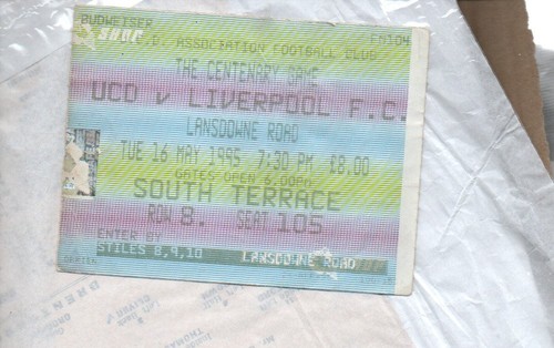 Used ticket ucd v - ucd,
