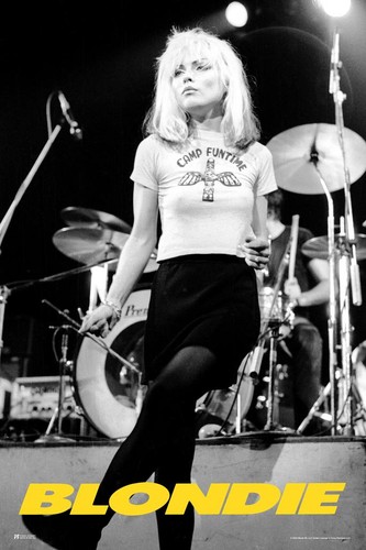 Laminated blondie poster - blondie,