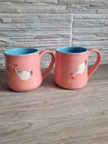 Pair stunning handthrown - pair, of