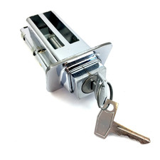 VESPA PX YANKEE T5 POLE POSITION PRIMAVERA ET3 EXTRA LONG SEAT LOCK - CHROME