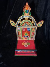 Wooden buddhist shrine cm - buddhist,
