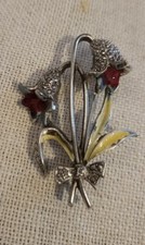 Lovely Vintage Enamel Flower