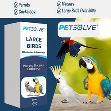Petsolve large bird treatment - petsolve,