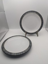 2 x Denby Jet Stripes Tea Side