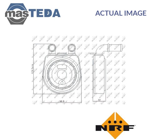 31249 engine oil cooler nrf - engine,