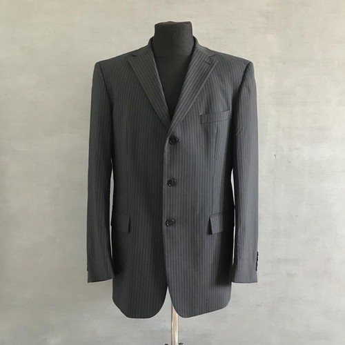 Men strellson suit black wool - strellson,