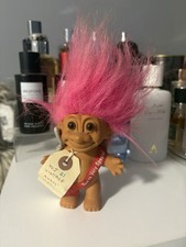 vintage troll with pink hair