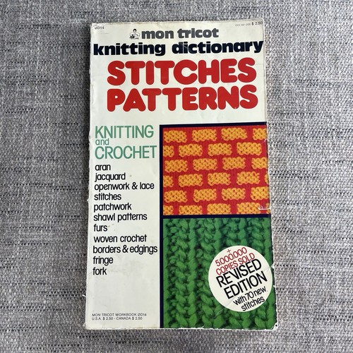 Mon tricot knitting dictionary - mon,