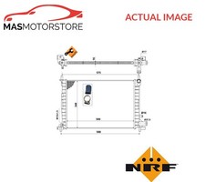 ENGINE COOLING RADIATOR NRF