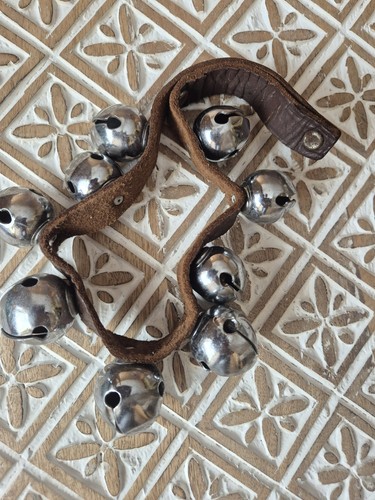 Leather wrist strap - with, metal