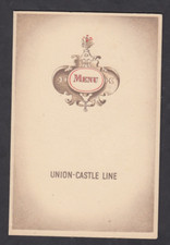 UNION CASTLE LINE  - MV