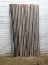 10 X  6 FOOT 6 INCH ALUMINIUM SCAFFOLDING TUBES