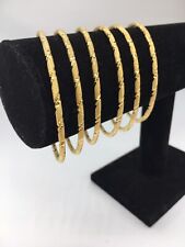 22k, 22Ct,  Set Of 6 Adult