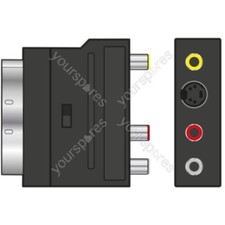 AV:Link Scart to RCA and S-Video Switchable Adaptor