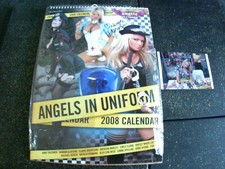 Official Holly Mcguire In Uniforms 2008 Authentic Autographed Calendar Tv Model