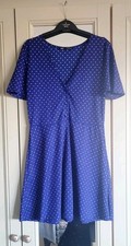 Zara Blue with Pink Polka Dot