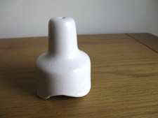Pottery Pie Funnel Retro 1960s White 6.5 cm Tall VGC VINTAGE