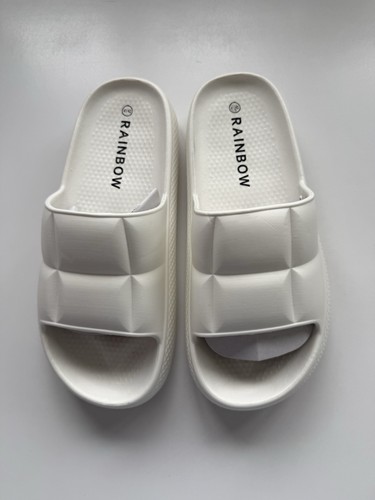 New rainbow white platform - white,