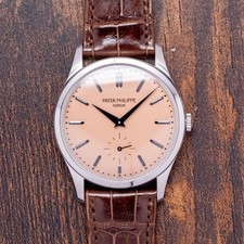Unworn Patek Philippe Calatrava Platinum 38mm 6196P-001 | August 2025