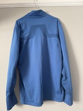 J Lindeberg Golf Track Jacket XL Blue Full Zip Top