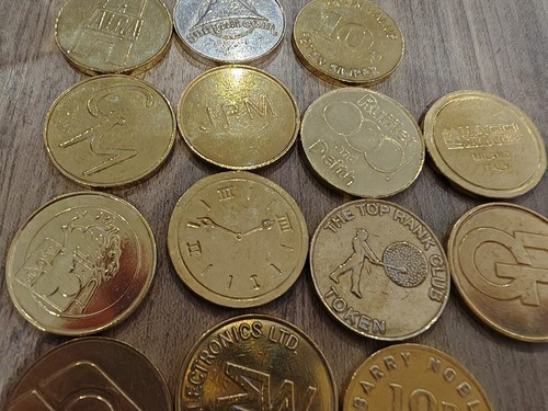 Fruit machine tokens - fruit,