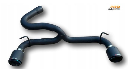 Exhaust silencer back - back, box