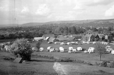 Cheltenham caravan owners rally motoring event 1958 Car Old Photo 5