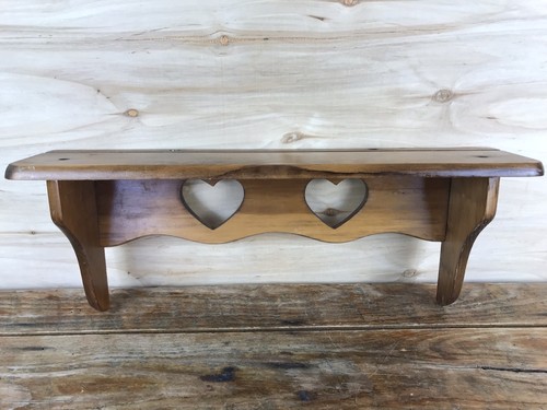 Vtg wood wall - wall, heart