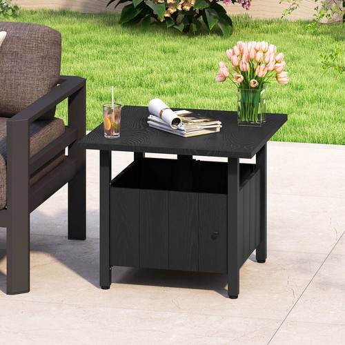 Outdoor side table with - outdoor, 1.89"