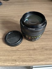 Minolta 85mm f/1.7 MC Rokkor Lens - excellent condition and recently serviced